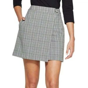 WOMEN'S PLAID WRAP SKIRT